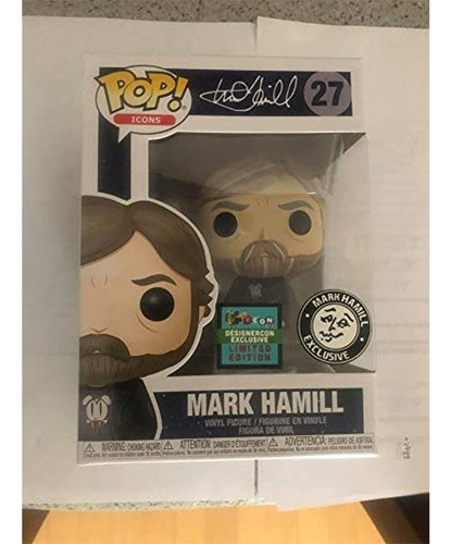 Funko Pop Vinyl Mark Hamill 27 - Camiseta De Manga Corta, Co