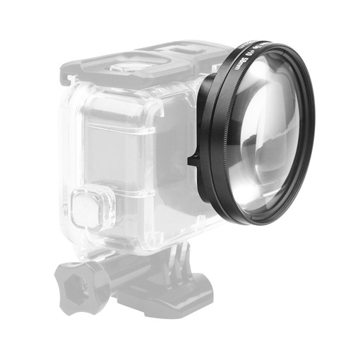 Lente Macro 58mm 10x Ampliação Perto Acima Lente Para Gopro