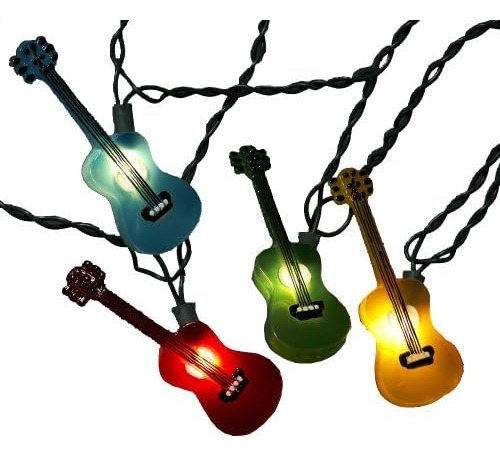 Kurt Adler Ul1855 Juego De Luces Multicolor Para Guitarra 10
