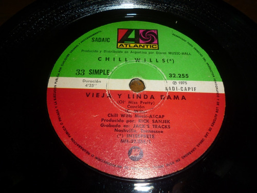 Lp Vinilo - Simple - Chill Wills - Vieja Y Linda Dama