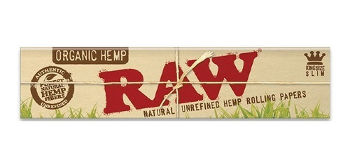  Raw Papel Para Armar Organic Hemp King Size Slim 