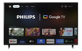 Pantalla Philips 65 Smart Tv 65pul7552 Led 4k Con Google Tv