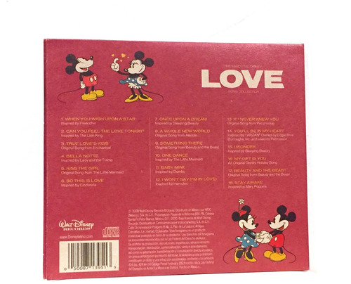 Disney Love Cd Nuevo Original La Sirenita Bella