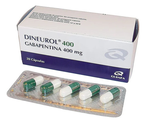 Dineurol® 400mg X 20 Cápsulas (gabapentina)