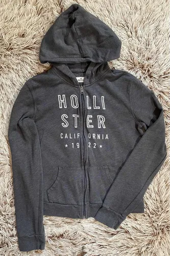 Sudadera sin capucha Hollister para mujer