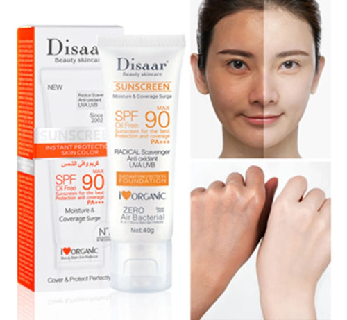 Crema Spf Sunscreen 90 Whitening Disaar Sun Body Facial