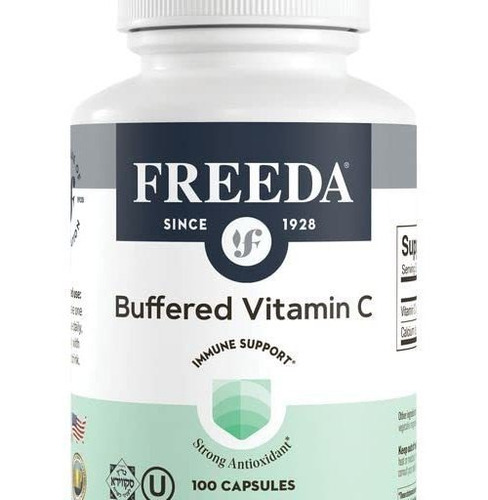 Freeda Vitamina C - Vitamina C Tamponada 500 Mg - Kosher, Po