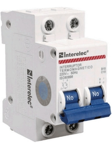 Llave Termomagnetica Interruptor 2x32 Interelec 