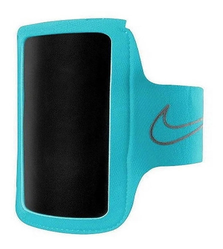 Estuche Porta Celular Nike Brazalete Para Correr Celeste