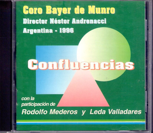 Cd Coro Bayer De Munro - Confluencias Mederos Valladares