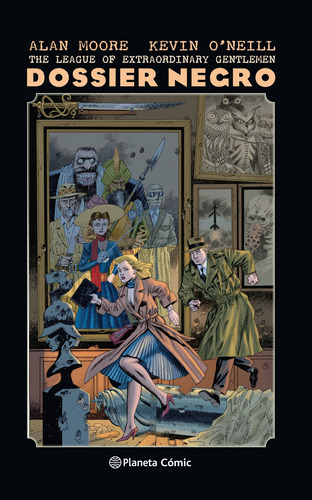The League of Extraordinary Gentlemen Dossier Negro (Nueva edición), de Moore, Alan. Serie Cómics Editorial Comics Mexico, tapa blanda en español, 2019
