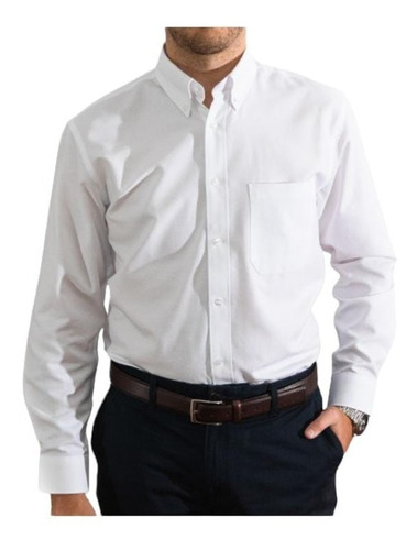 Camisa Oxford Dotación Empresarial Elegante Oferta 