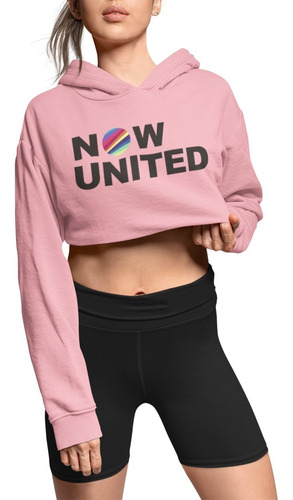 Moletom Cropped Now United Josh Beauchamp 14 Music Blusinha