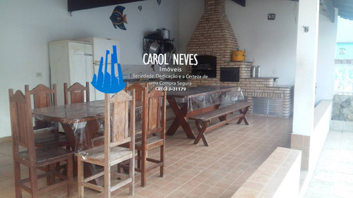 Imagem 20 de 25 de 2149 - Casa 643,20m² 5 Dormitórios Suíte Lado Praia Piscina Churrasqueira Itanhaém