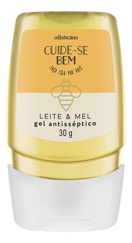 Álcool Em Gel Cuide-se Bem Leite E Mel 30g