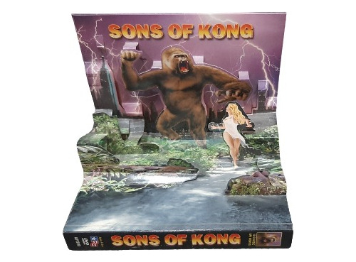 King Kong Son Of Kong 10 Peliculas 3 Dvd Con Diorama Ingles