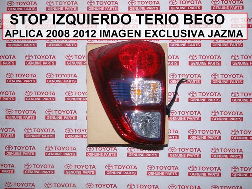 Stop Izquierdo Terio Bego 2008 2012 Original Toyota 