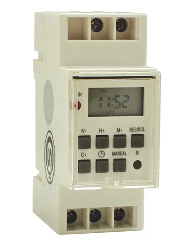 comprar Interruptor Timer Horario Digital Programable Riel Din Tbcin
