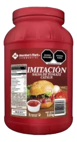 Salsa Catsup Members Mark Imitacion 3.8kg