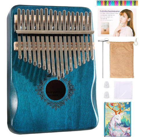 2022 Nuevo 17 Teclas Kalimba Thumb Piano Mini Thumb Piano Fi