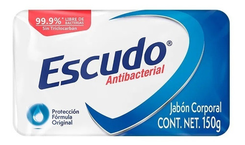 Jabon Corporal Escudo Antibacterial Original 150gr E-full