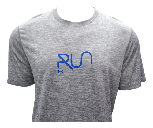 Playera Deportiva Under Armour Linea Run 2xg Heatgear Hombr