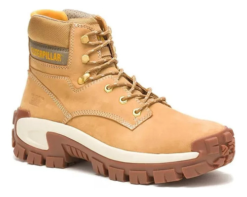 Botines Caterpillar Invader Hi St Punta De Acero Dieléctrico