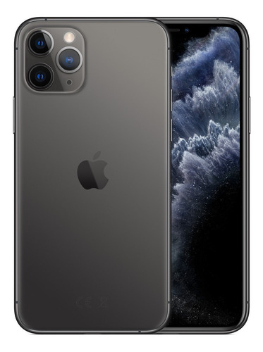 iPhone 11 Pro 64gb Space Gray Cargador Cable Glass Funda Cuo (Reacondicionado)