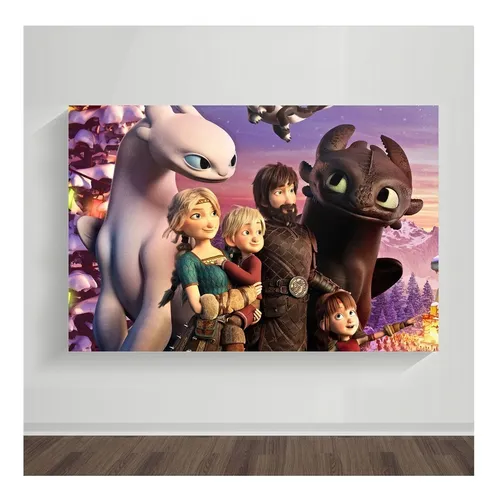 comprar Cuadro Como Entrenar A Tu Dragón 02 - Dreamart