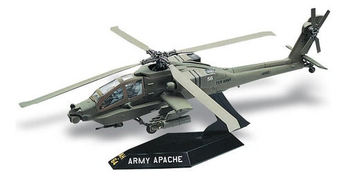 Kit de helicóptero Revell Snaptite Ah-64 Apache 1/72 11183