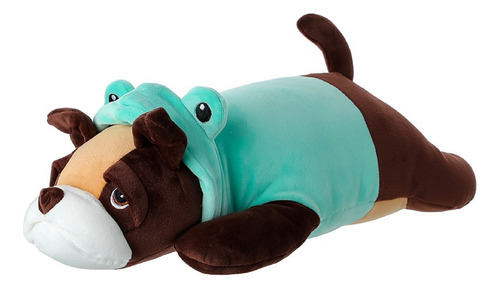 Miniso Peluche De Perro Shar Pei Acostado De Felpa