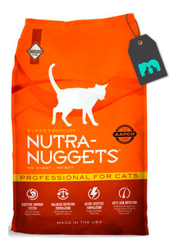 Alimento Nutra Nuggets Gato Maintenance Cats 7.5kg Eeuu