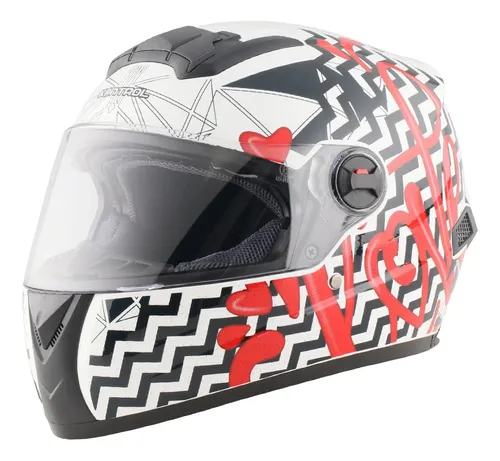 Casco Integral Kontrol M61 Certificado Original Doble Visor