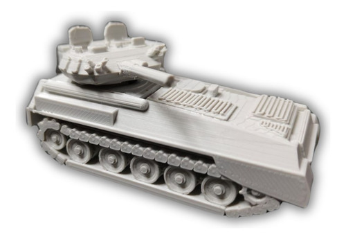 Tanque Británico Fv 101 Scorpion, Escala 1/72, Color Blanco