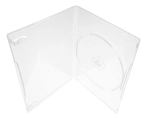 Estuche Delgado Transparente Cd/dvd Individual De 7 Mm,...