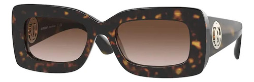 Burberry Astrid Bemm Gafas De Sol Rectangulares Grises Para 