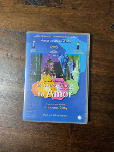 Dvd Os Guarda-chuvas Do Amor - Original - Usado