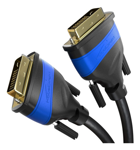 Kabeldirekt Cable Dvi Doble Enlace 25 Pie 24 1 Conexion