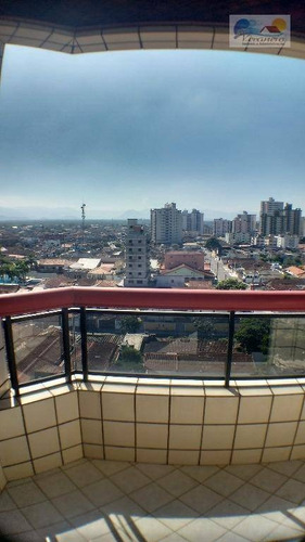 Imagem 19 de 30 de Cobertura Com 3 Dormitórios À Venda, 270 M² Por R$ 700.000,00 - Vila Assunção - Praia Grande/sp - Co0065