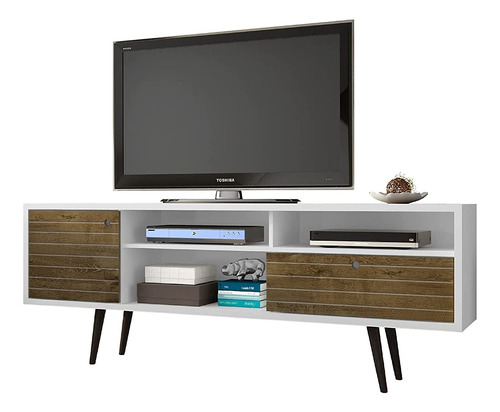 Liberty Midcentury Modern Living Room Tv Stand Con Esta...