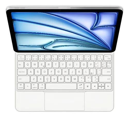 Teclado Capa C Magic 2024 Para Air 13 M2 Air13. Black Dnpj