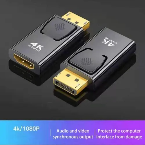 Adaptador 2pcs Displayport A Hdmi 4k | Conexión Profesional