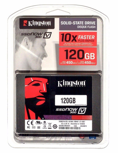 Hd Ssd 120gb Kingston 450 Mbs Sata3.0