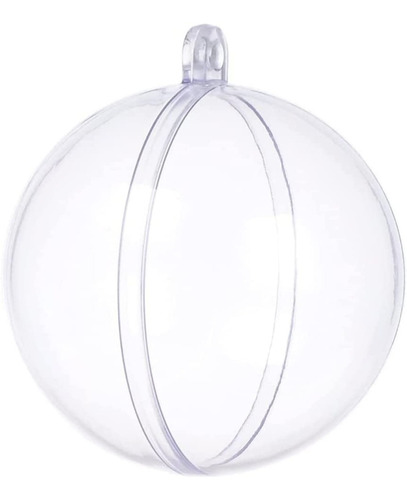 Bambalinas Transparente 8cm Rellenables (6und)