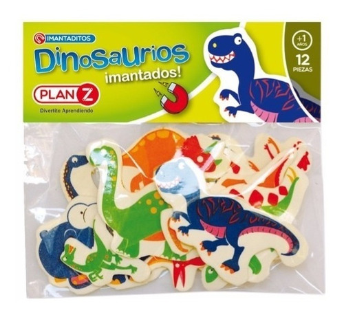 Imantaditos Dinosaurios X 12 En Bolsa Del Tomate