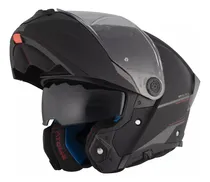 Comprar Casco Moto Rebatible Mt Atom 2 Solid A1 Negro Mate Gaona