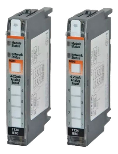 Allen-bradley 1734-ie8c Módulo De Entrada Analógica 4-20ma