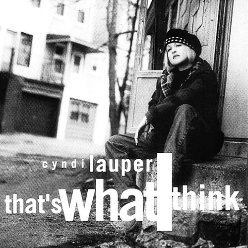 Cyndi Lauper Cd Single That's What Think Importado Como Nu 
