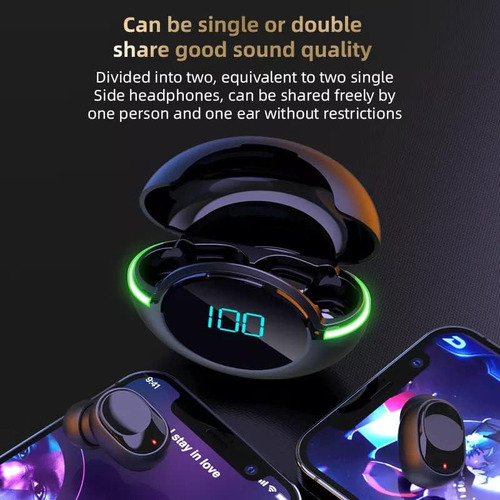 Imagen 5 de 7 de Audifonos Tipo Earbuds Y80 Tws Touch Bluetooth Manos Libres