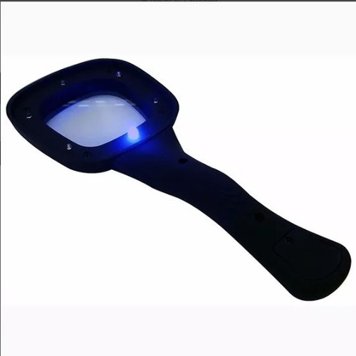 Lupa De Mano Con Luces Led Y Luz Ultravioleta Th-558 Isc
